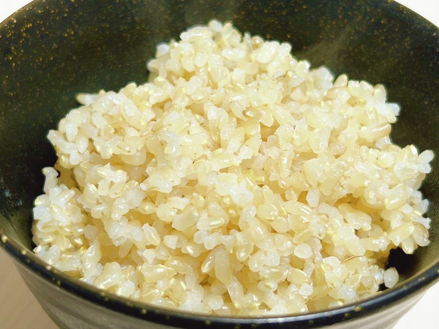 「里山のつぶ」玄米ご飯の炊き方の画像