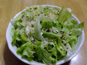 レタスと長ネギのサラダ☆超簡単で美味しい