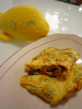 ♛お好み焼き風卵焼き♛