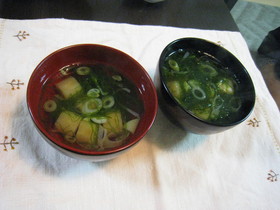 父直伝・びっくり簡単お吸い物