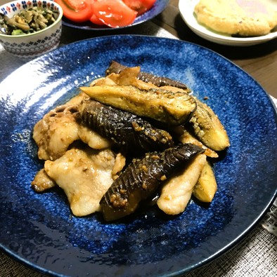 コテうま♪「茄子と豚バラの味噌炒め」の写真