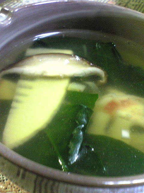 筍と海老の中華スープの画像