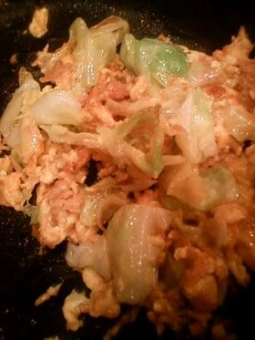 春キャベツwithたまご