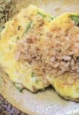 自然薯のお好み焼き風の画像