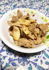 豚肉とエリンギの生姜焼き