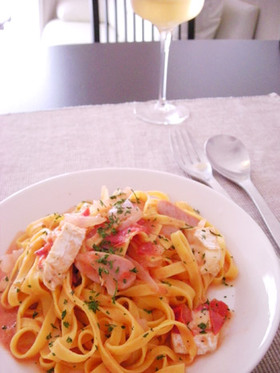 トマト&トロ~リチーズあえるだけパスタ
