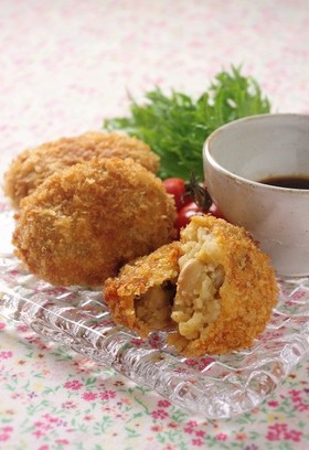 残り物で作る!簡単ドライカレーコロッケ