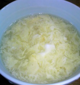 手間なし簡単★即席焼肉屋さんの卵スープ!
