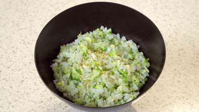 ブロッコリーの簡単混ぜご飯の写真