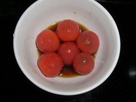 ミニトマトのポン酢マリネ