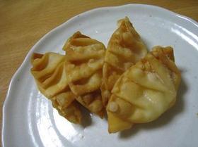 餃子の皮♪+αチーズ揚げ☆