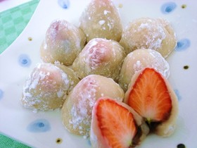 超甘さ控えめのいちご大福