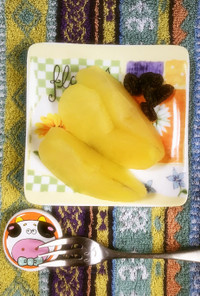 炊飯と一緒に❤林檎コンポート(★＾ω＾)