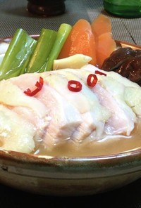 【痩せ飯】鶏ムネ肉のヘルシー参鶏湯風♡ 