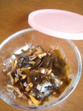 しめじと昆布の佃煮