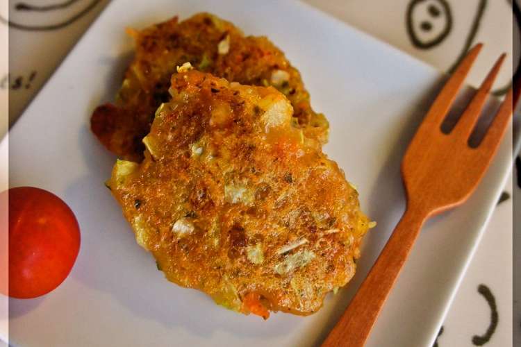 離乳食完了期に手づかみお好み焼き レシピ 作り方 By あやプチ クックパッド 簡単おいしいみんなのレシピが376万品