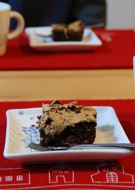 チョコフレークのブラウニー