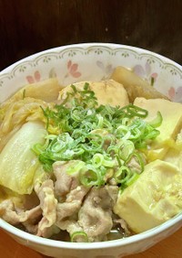 白菜と豆腐のカレー煮