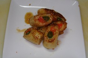 お弁当にも☆簡単ちくわの彩り詰め