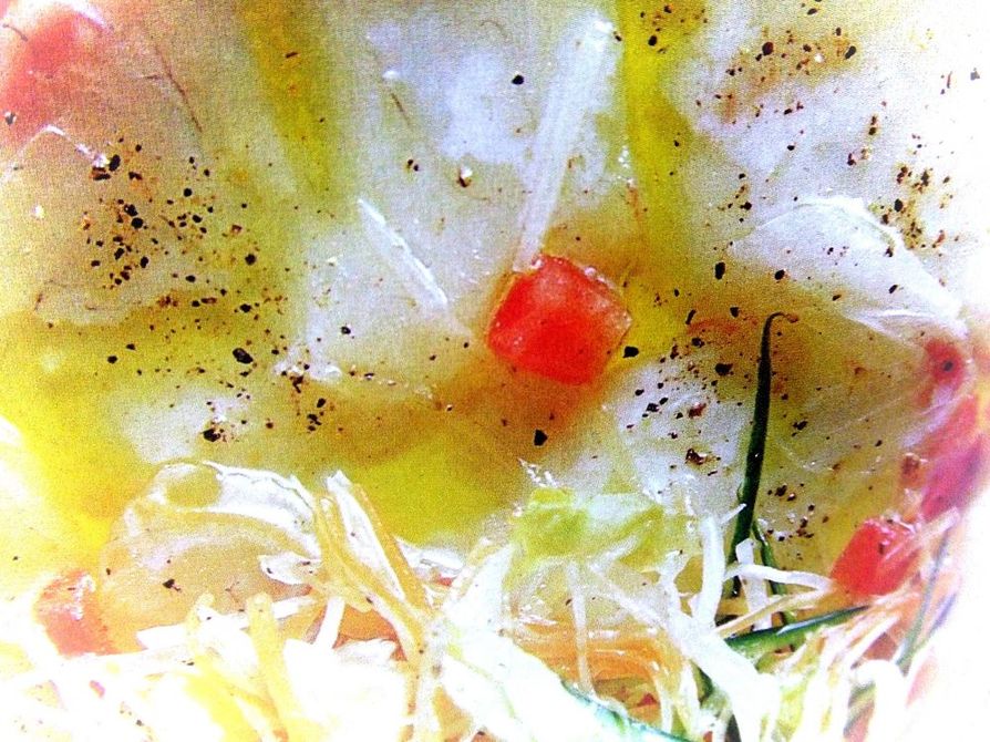 真鯛のカルパッチョ！刻み野菜のせ☆の画像