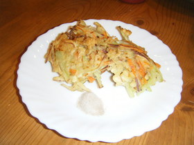 環境にも家計にも優しいかき揚げ