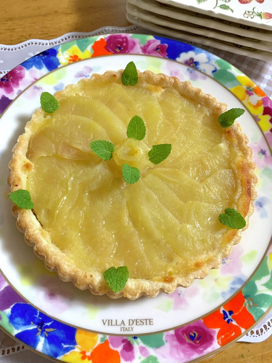 洋梨のスパイスタルトのレシピ