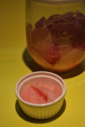 紫だいこんの甘酢しょうが漬け