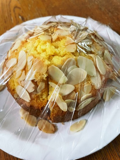 アーモンドバターケーキの写真
