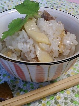 ◇レモンが香るたけのこご飯◇