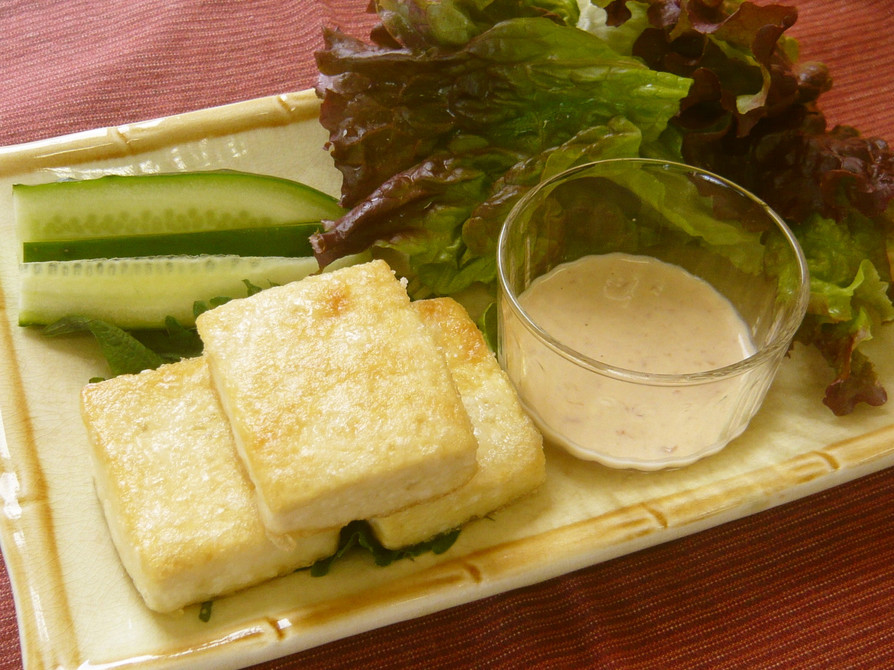 島豆腐のミニステーキの画像