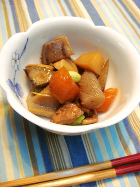 お節に!筑前煮☆ガメ煮とも言うそぉです☆