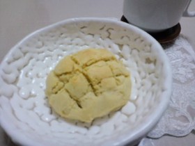 ホットケーキミックスでメロンパン