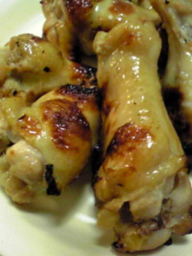手抜き(*^_^*)手羽焼き~!!