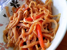 ☆切干大根のレモン風味☆