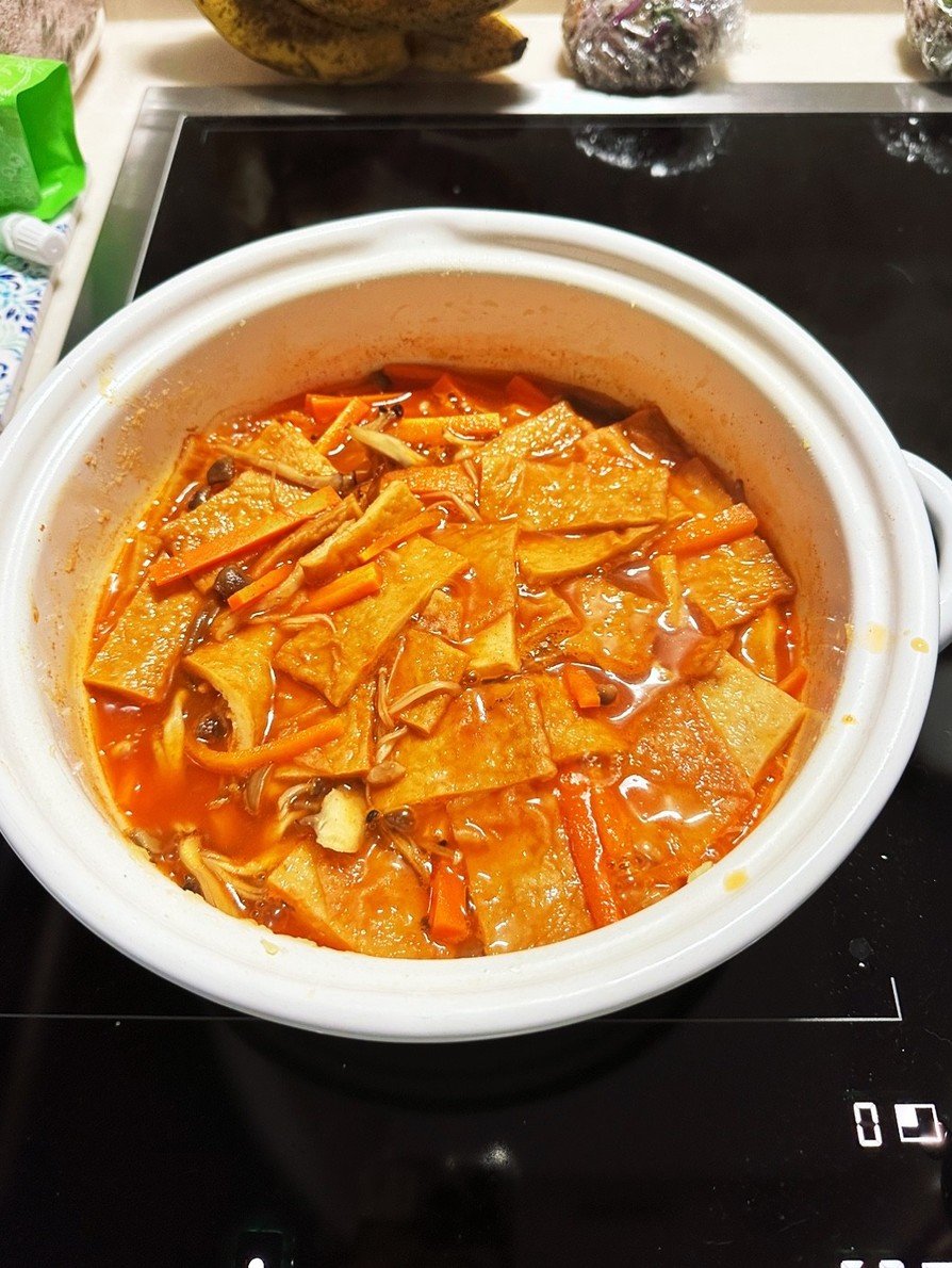 韓国おでんの甘辛煮の画像