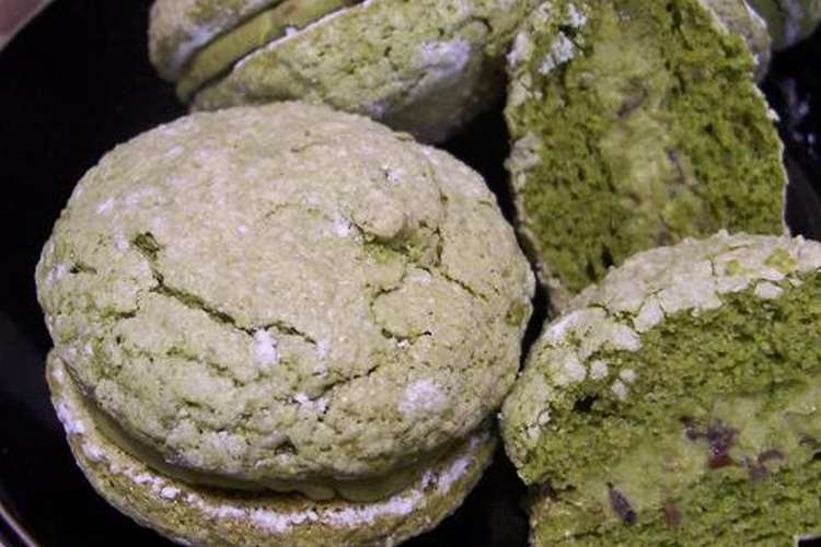 型を使わない 抹茶ダックワーズ レシピ 作り方 By ハムまき クックパッド 簡単おいしいみんなのレシピが356万品