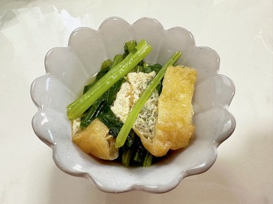 小松菜の煮浸しの写真