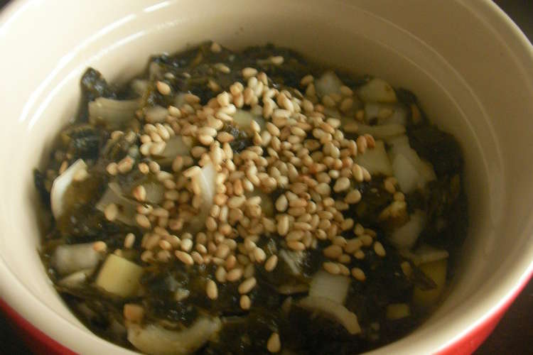 かじめのネギ和え レシピ 作り方 By Mitsukin73 クックパッド