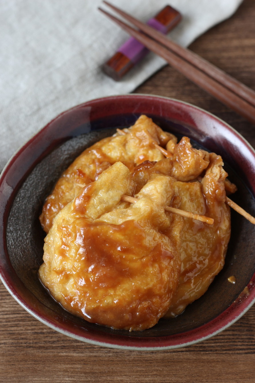 チーズ入り【餅巾着の味噌煮】の画像