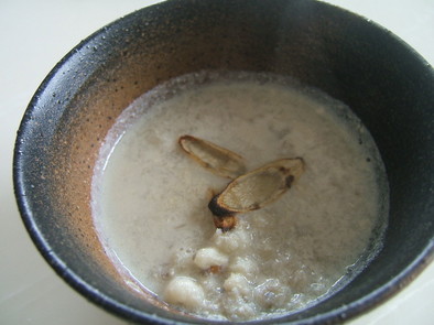 マクロビ足を細くするゴボウ豆乳スープの写真
