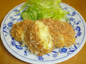 揚げない☆お豆入コロッケ