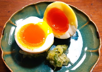 発酵味玉　鮒寿司（鮒ずし）の飯の風味の写真