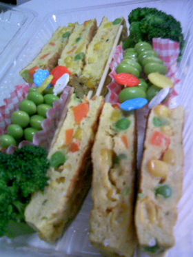 お花見やピクニックに☆簡単卵焼きバー