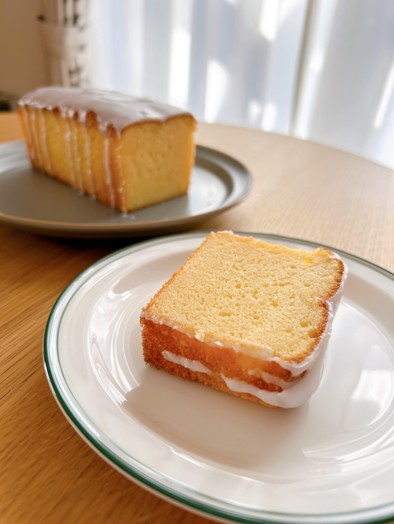 米粉のレモンケーキ　　　しっとりふわふわの写真
