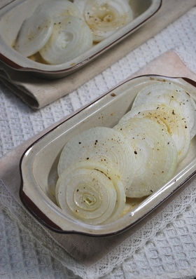 超簡単!甘~い♡新玉ねぎのオーブン焼き♡