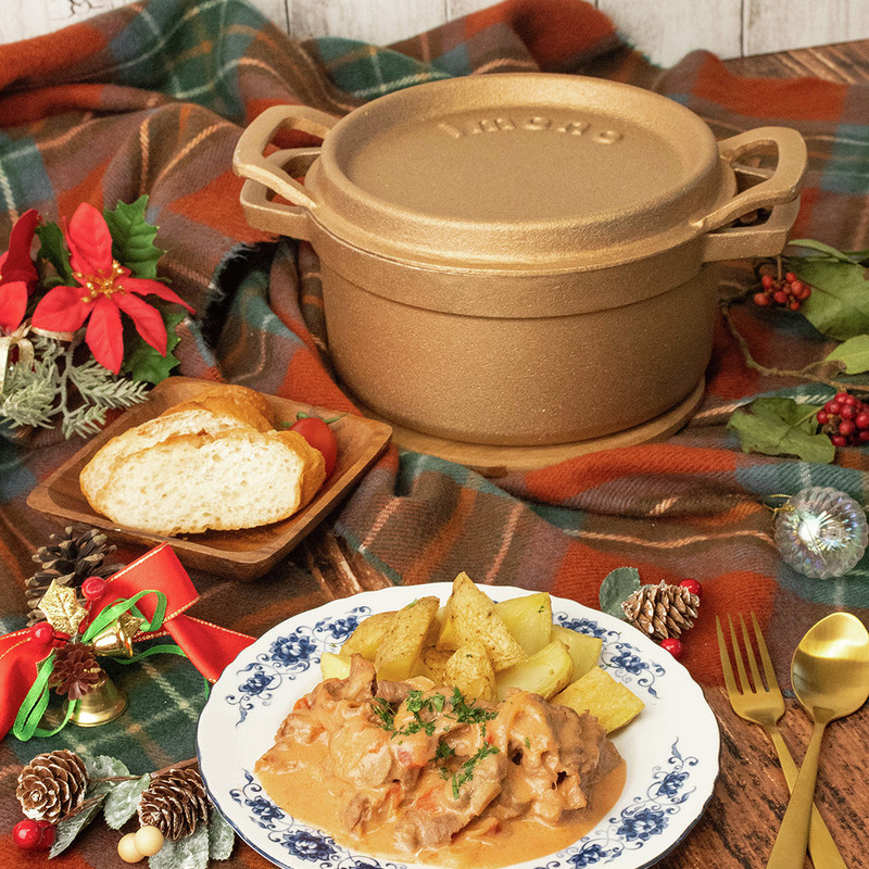 牛ひき肉ストロガノフのレシピ