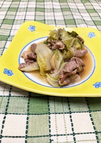ご飯が進む♫♬♪豚こまと白菜のクタクタ煮