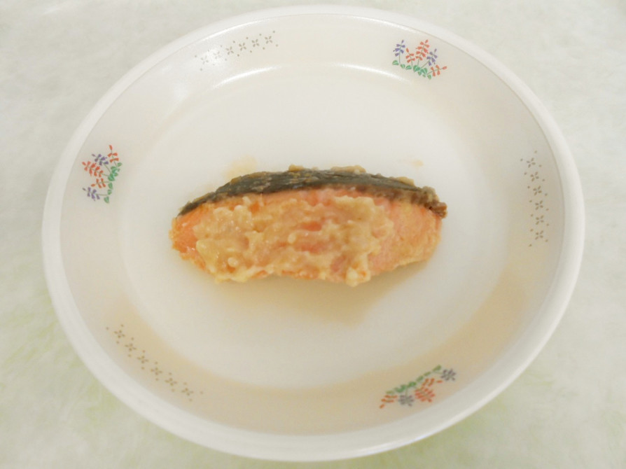 簡単給食 銀鮭の西京焼きの画像