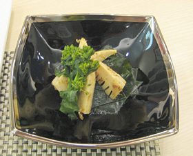 ☆たけのことわかめと菜の花の煮物☆