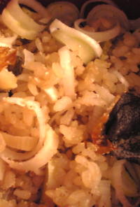 塩鱈と葱の混ぜご飯
